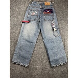 Vintage Y2K US Polo ASSN Carpenter Jeans Boys 10 Baggy Skate Grunge 26x25 NWT